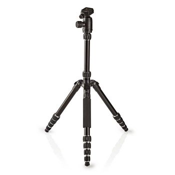 Tripod | Maximum load capacity: 3.0 kg | Minimum working height: 17.5 cm | Maximum working height: 145.0 cm | 3 Segments | Ball Head | Travel bag included | Reversible center column | ABS / Aluminium | Black Tripod | Maximum load capacity: 3.0 kg | Minimum working height: 17.5 cm | Maximum working height: 145.0 cm | 3 Segments | Ball Head | Travel bag included | Reversible center column | ABS / Aluminium | Black